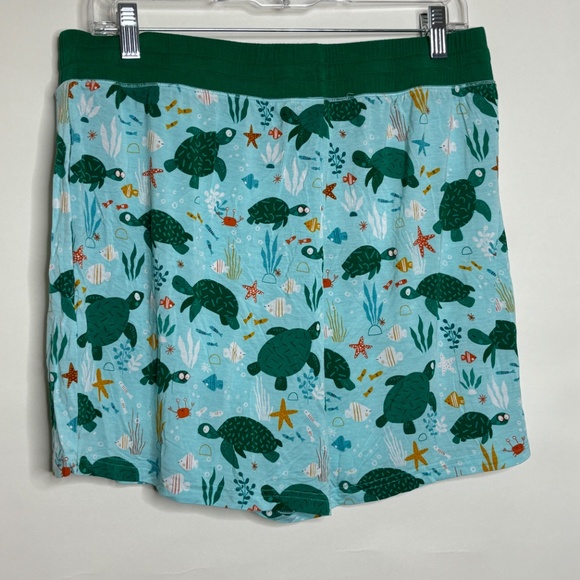 Little Sleepies Sea Turtle Friends Woman's Pajama Shorts - Picture 3 of 3